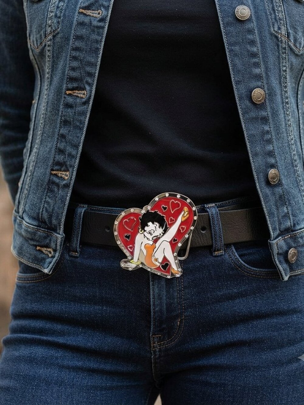 Betty Boop Belt Buckle